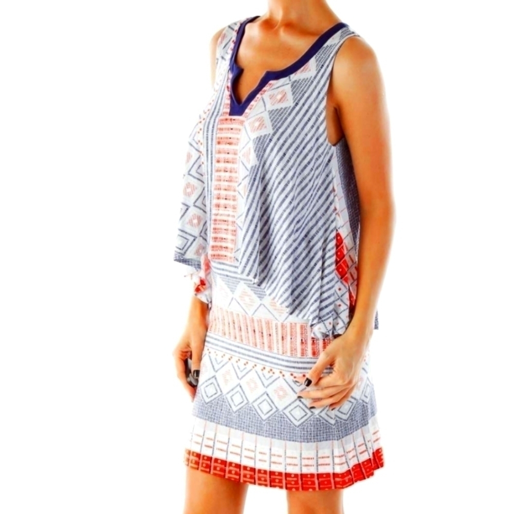 Anthropologie Maeve Jersey Tiered Dress XL
